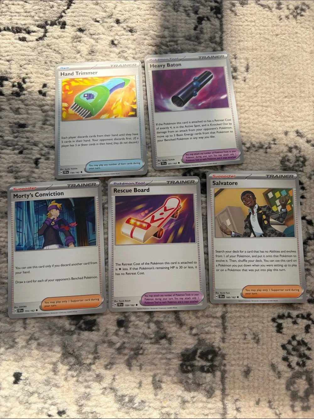Pokémon Temporal Forces Binder Builder Lot 69 Unique Cards | No Duplicates